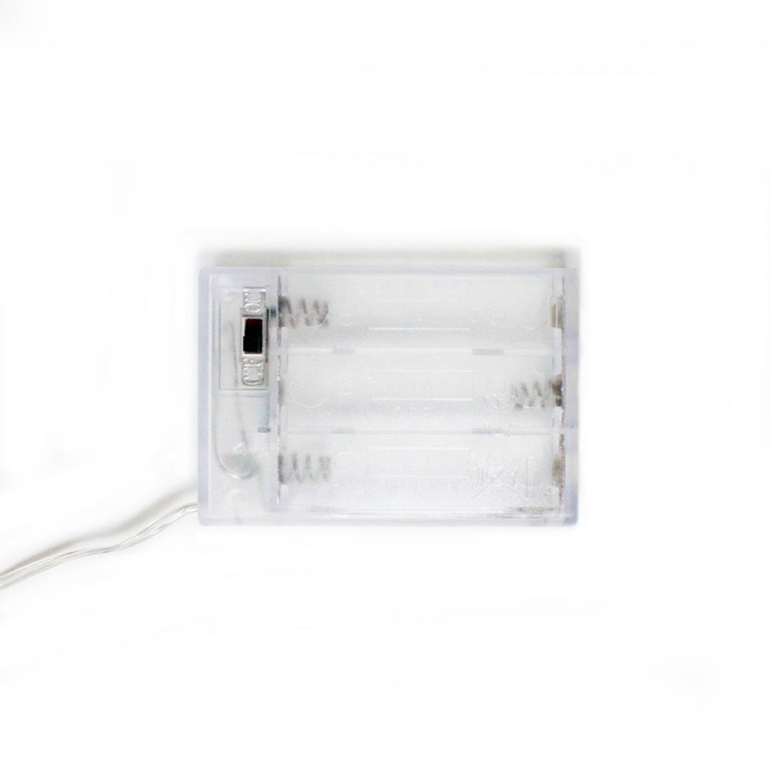 white battery pack on a white background